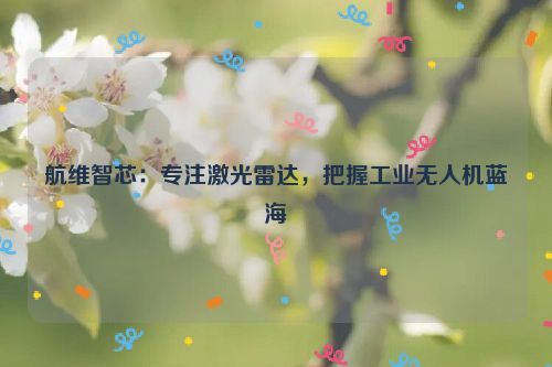 航维智芯：专注激光雷达，把握工业无人机蓝海